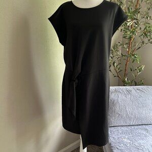 Bar III Black Hi-Low Sleeveless / Off-Shoulder Contemporary Dress NWT Size XL